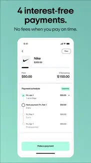 afterpay - buy now, pay later iphone screenshot 4