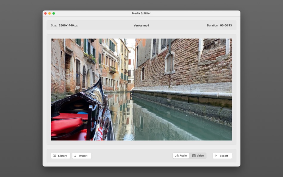 Media Splitter - 1.1 - (macOS)
