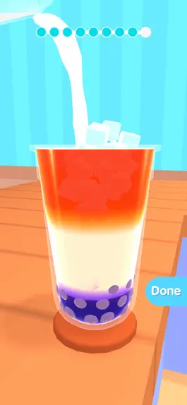 Game screenshot Bubble Tea 3D apk
