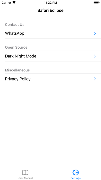 Eclipse- Dark Mode for Safariのおすすめ画像4
