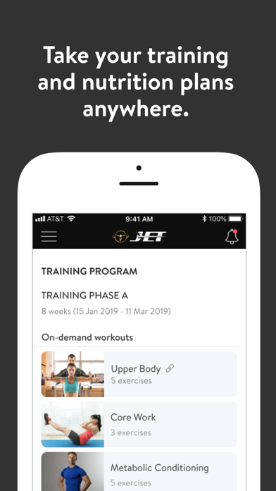 JET Mobile Screenshot