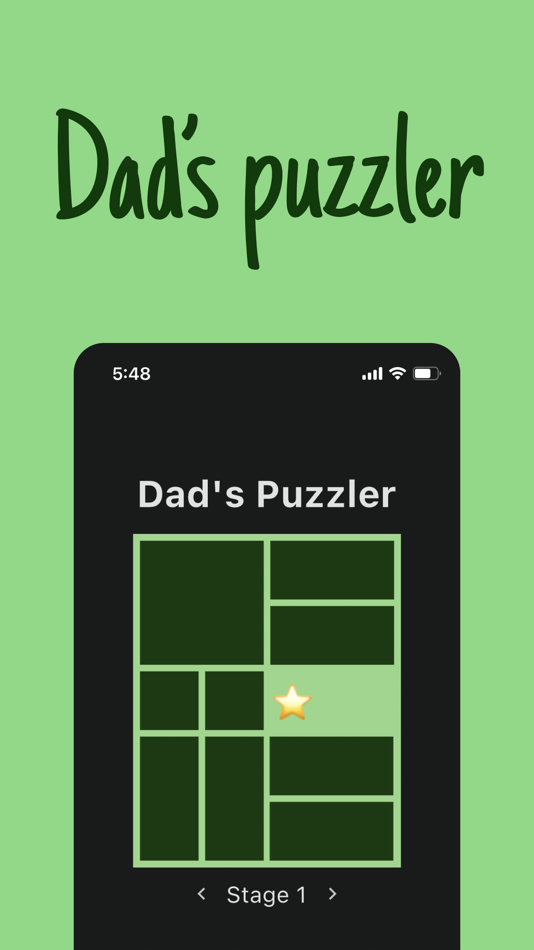 #1. Dad's puzzler (iOS) 由: Seungmin Lee