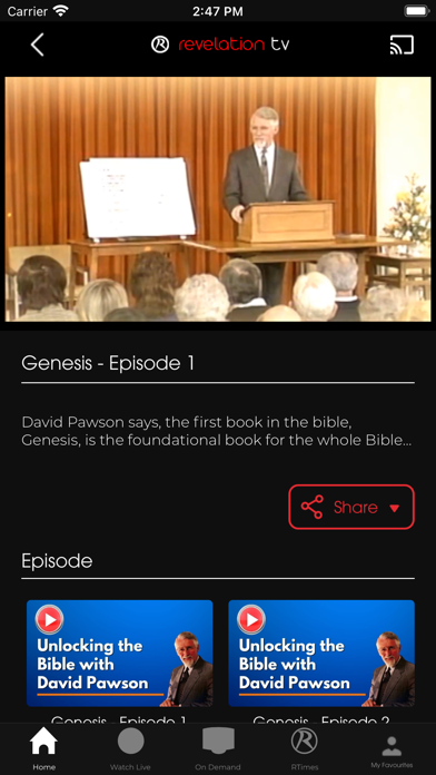 revelation TV Screenshot