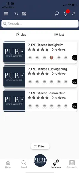 Game screenshot PURE FITNESS & WELLNESS apk