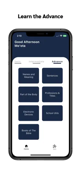 Game screenshot Afemai Language (Etsako) hack