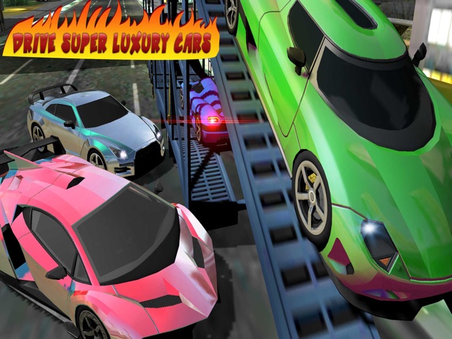‎重型汽车运输车3D