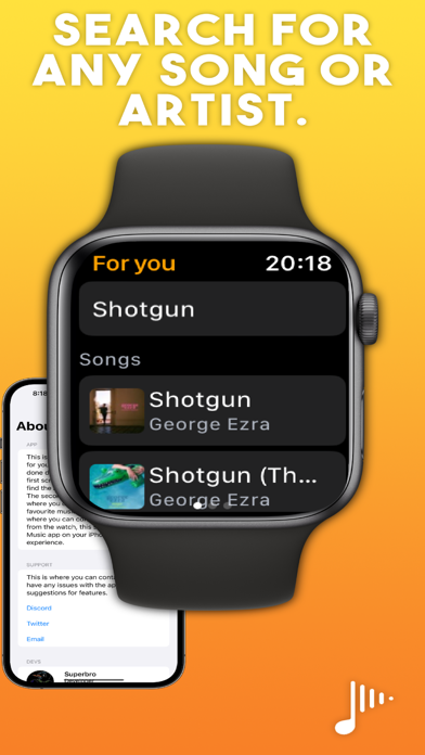 WatchMusic Screenshot