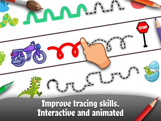 Draw & Color: Toddler Games iPad screenshot 5 - Education app