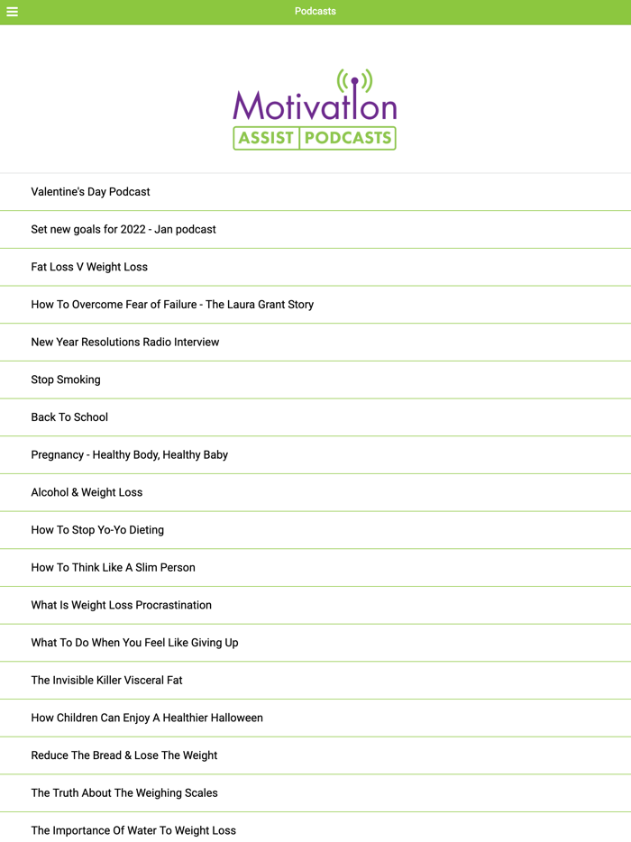 Motivation Weight Management