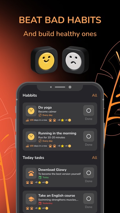 Glowy: Gamify Tasks and Habits screenshot-3