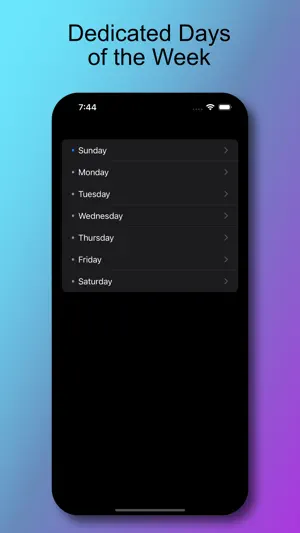 Simple Week Checklist screenshot 3