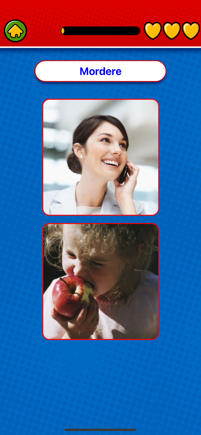 Game to learn Italian