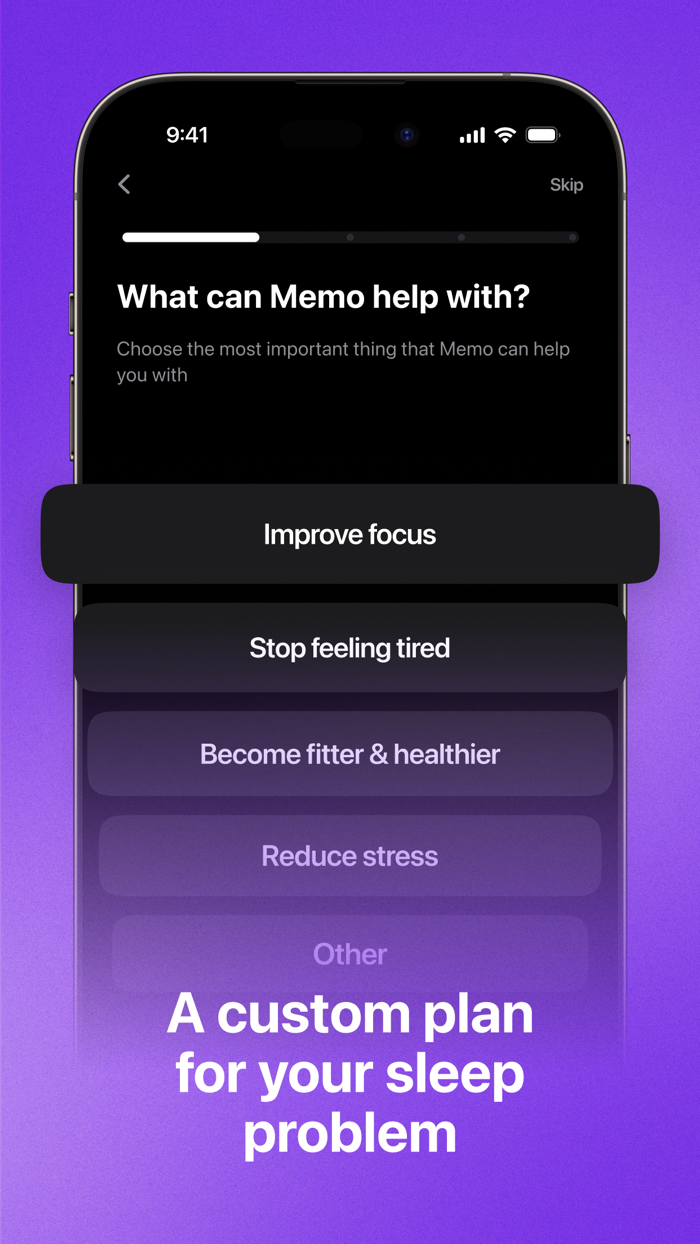 Memo Sleep Coach and Tracker