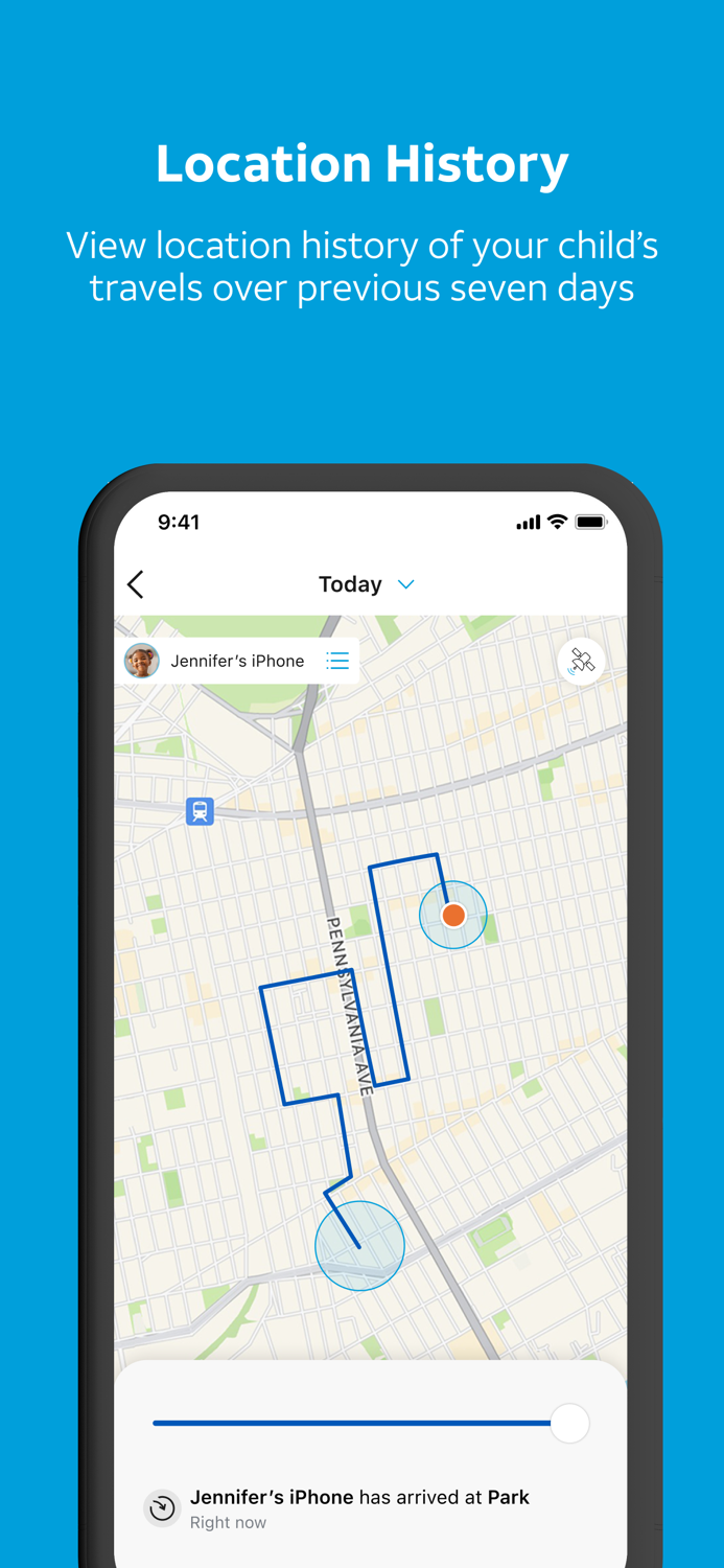 ATandT Secure Family® parent app