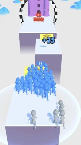 Game screenshot Jumping Crowd! mod apk