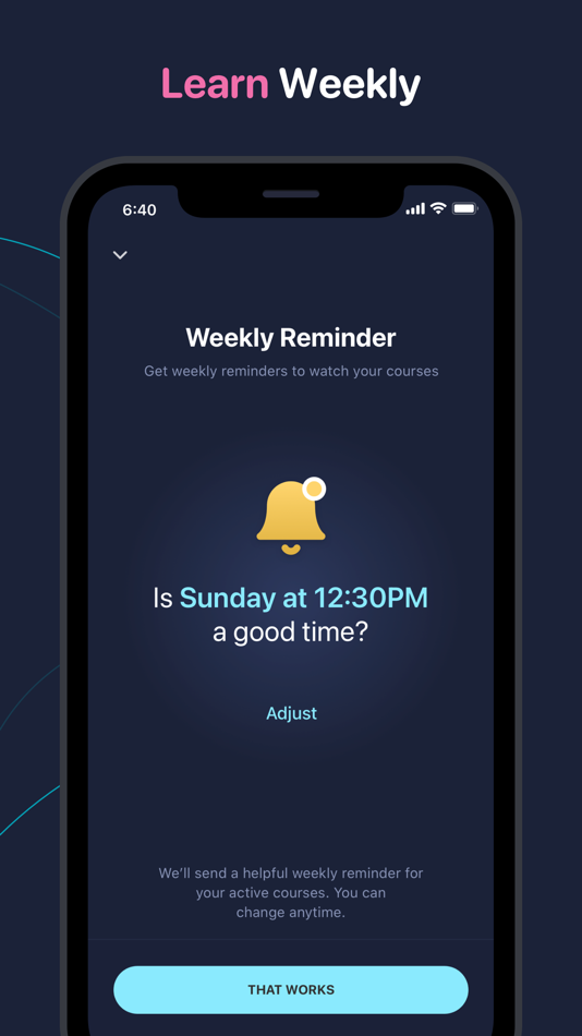 #7. Case Future Uber Learning App (iOS) Podle: CASE FUTURE LTD