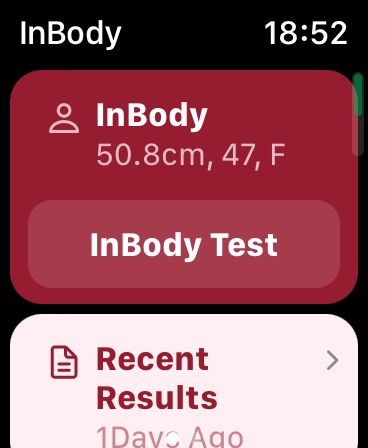 Apple Watch screenshot
