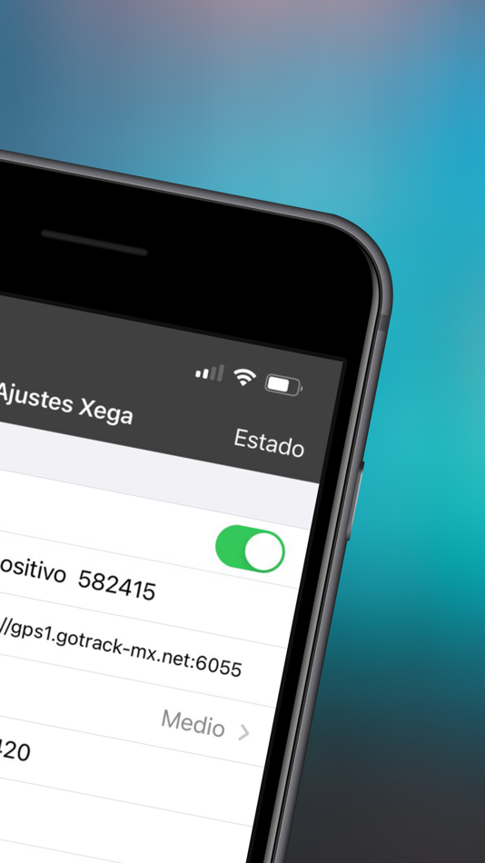 #2. Ajustes Xega (iOS) 由: Hector Fabian Martinez Rojas