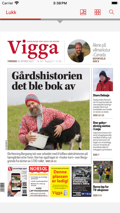 Vigga eAvis Screenshot