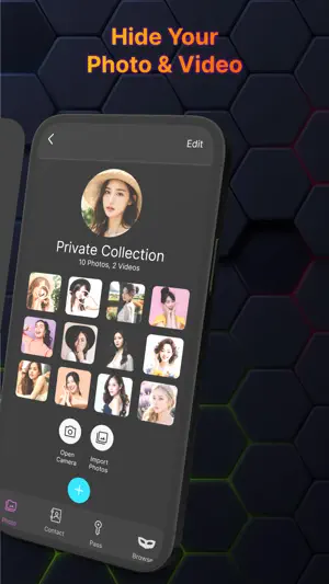 Safe Lock Private Photo Vault screenshot 2