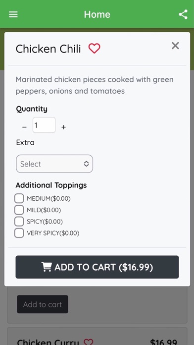Curry and Kebob Screenshot