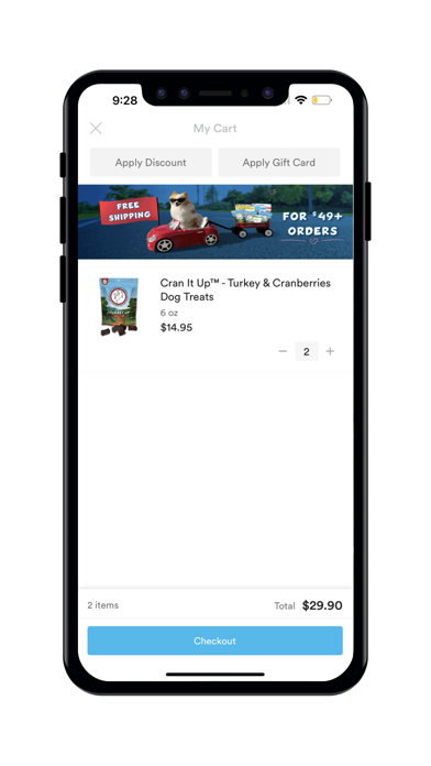 HappyTails Canine Wellness Screenshot