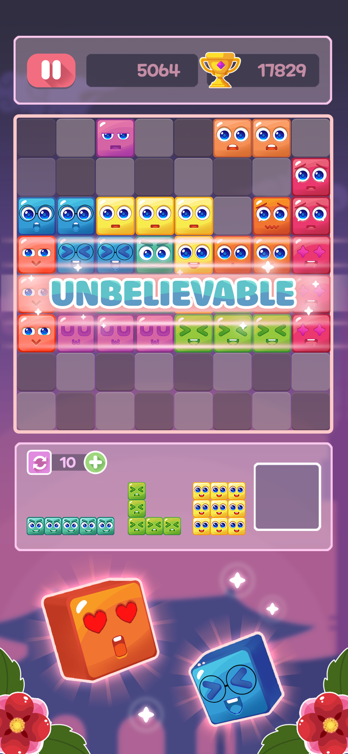 Cute Block Puzzle Kawaii Game