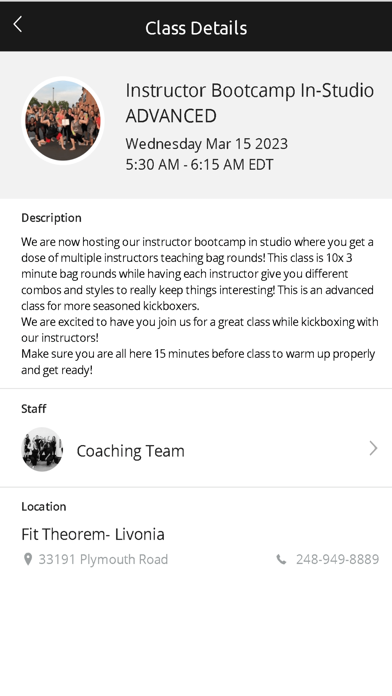 FITT Livonia Screenshot