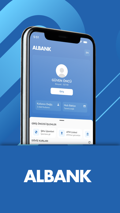 Albank - Mobil Bankacılık Screenshot