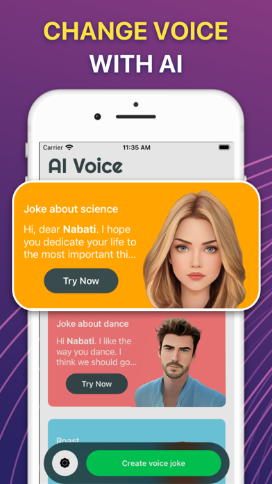 Ai Celebrity Voice Generator! Screenshot