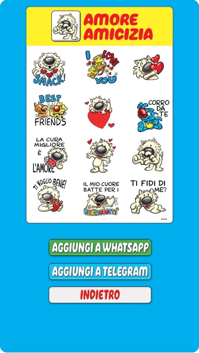 Stickers Amici Cucciolotti Screenshot