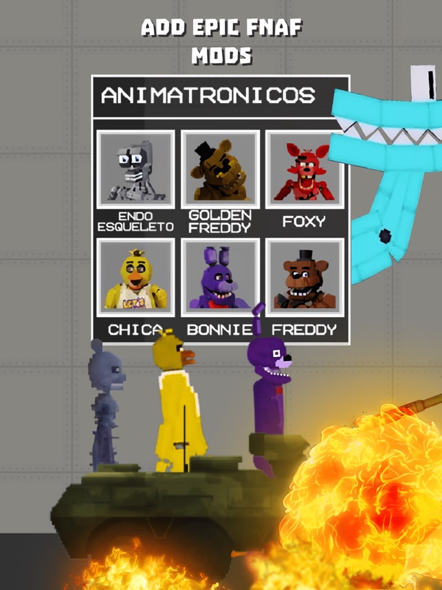 Melon Playground FNAF mod pack by me/MnMs