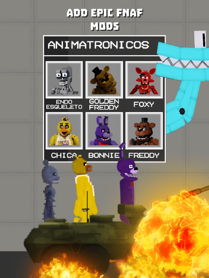 FNAF Mods for Melon Playground