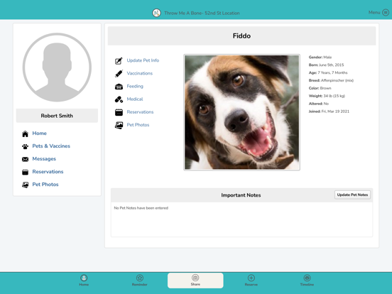 Throw Me A Bone NYC iPad screenshot 2 - Business app