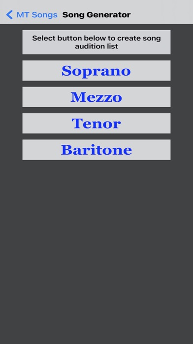 MT Songs Screenshot