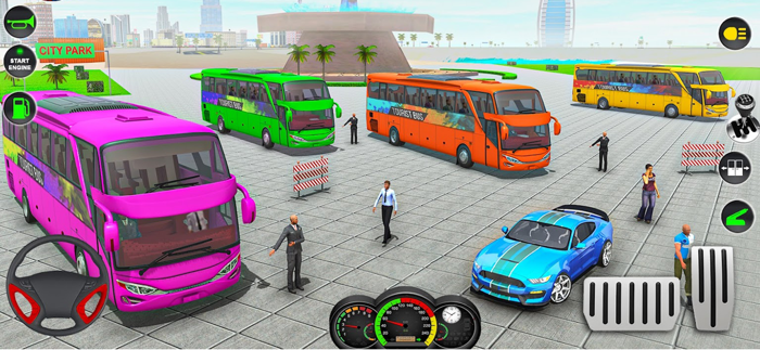 Coach City Bus Simulator Games