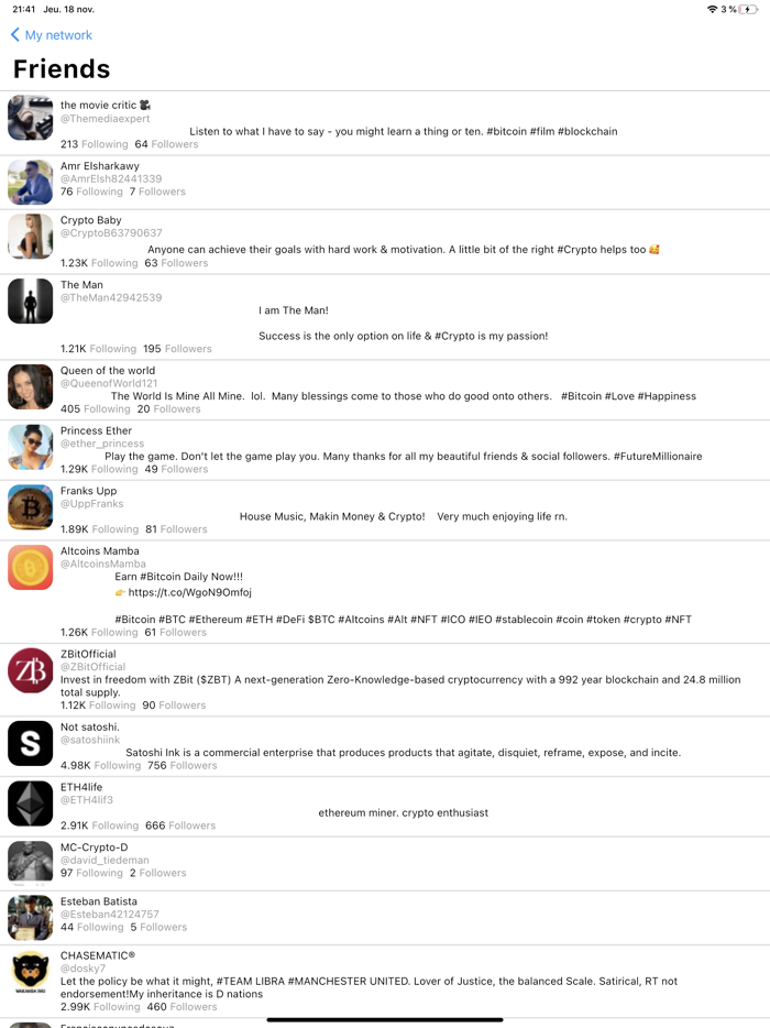 Stats  for Twitter - Unfollow