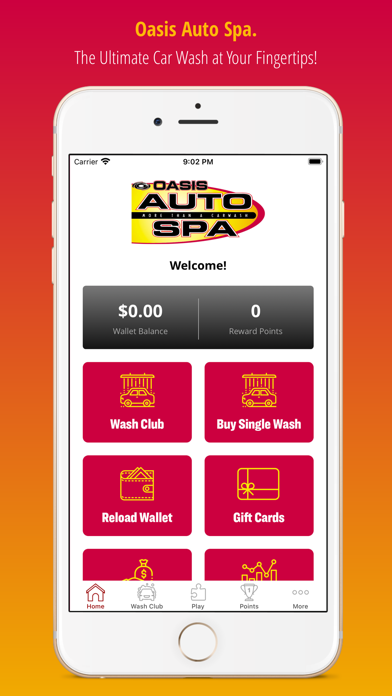 Oasis Auto Spa Car Washes Screenshot