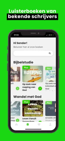 Game screenshot Christelijke luisterboeken apk