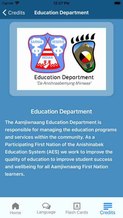 Aamjiwnaang Da Anishnaabemying Screenshot