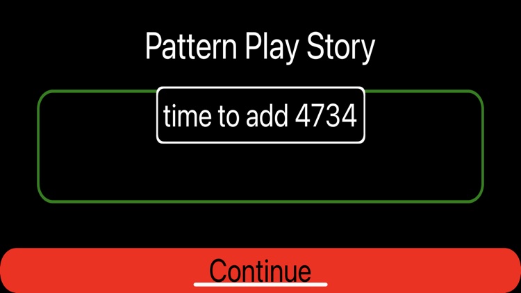Pattern Play Story
