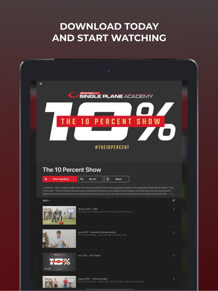 Graves Golf On-Demand