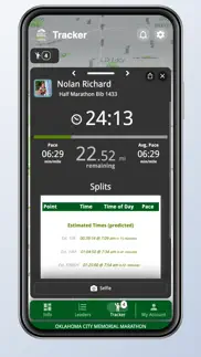 okc memorial marathon iphone screenshot 3