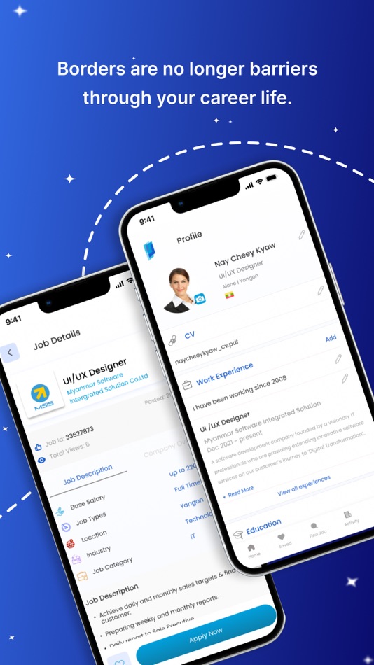 #3. JobSpace-Job Search in Myanmar (iOS) Podle: Myanmar Software Integrated Solutions Co., Ltd