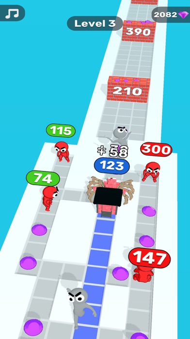 Choo Spider Train Maze Screenshot