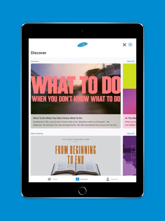 LCBC Church iPad screenshot 3 - Lifestyle app