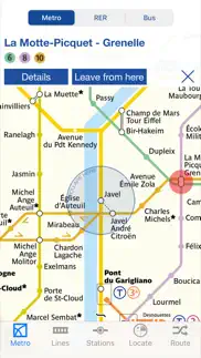 metro paris - map & routes iphone screenshot 1