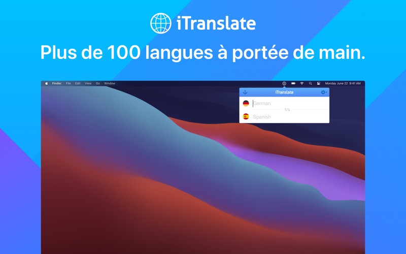 Screenshot #1 pour iTranslate - Traduction