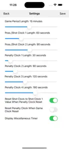 Lacrosse Clock screenshot #6 for iPhone