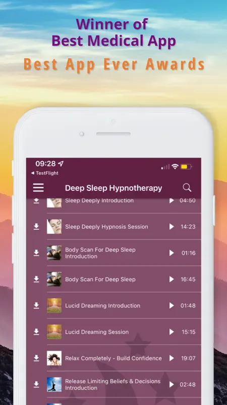 Deep Sleep Hypnotherapy screenshot 1 of 6